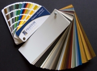 Custom color matching paint swatches